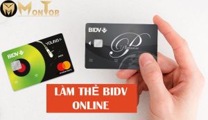 Làm thẻ BIDV online có được không?